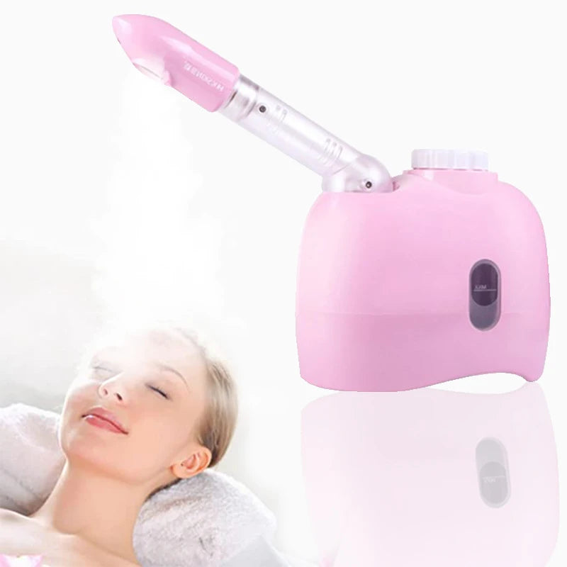 Pink Facial Steamer & Humidifier