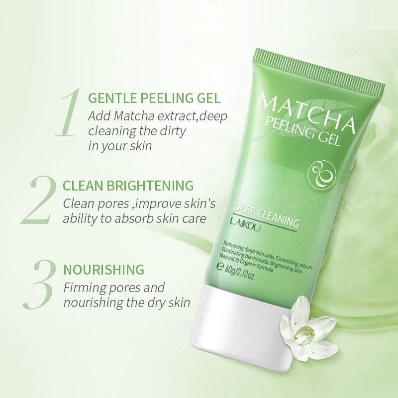 LAIKOU Matcha Exfoliating Face Gel